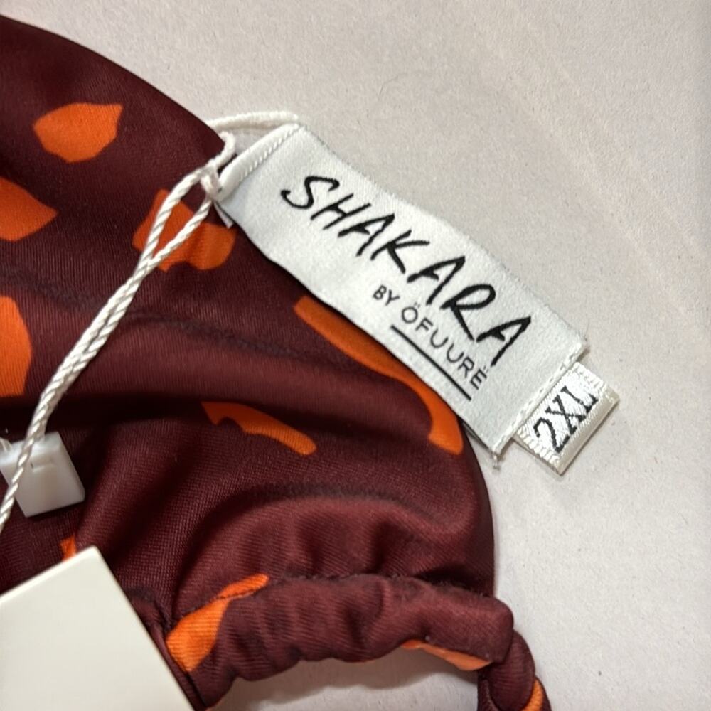 Shakara by ofuure nwt plus size reversible strappy cheeky bikini - Picture 5 of 14